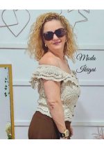 blusa crochet mujer