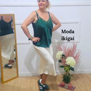 falda elegante mujer