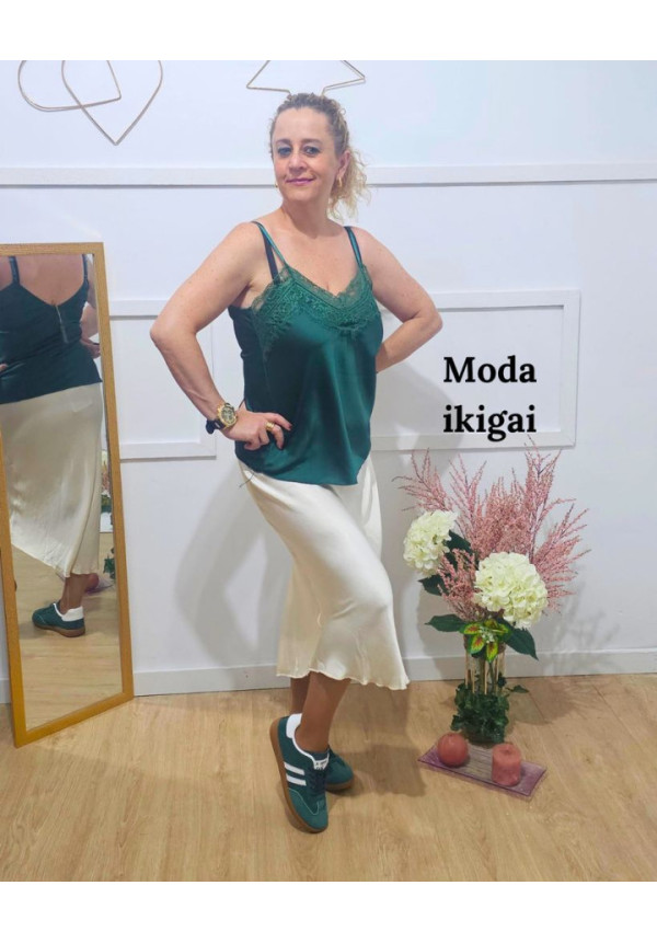 falda elegante mujer