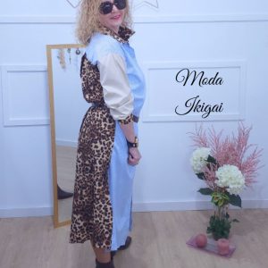 vestido camisero mujer
