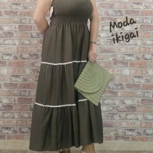 vestido ajustado mujer
