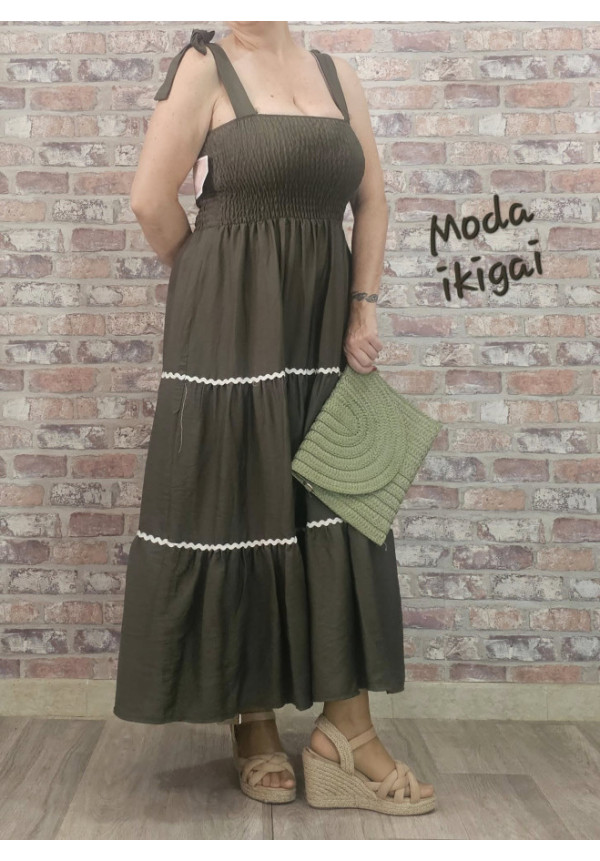 vestido ajustado mujer