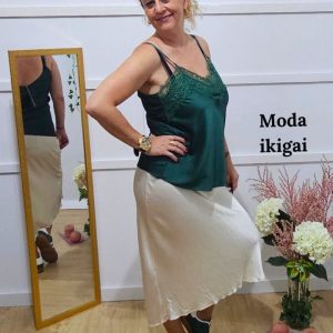 camisa lencera mujer