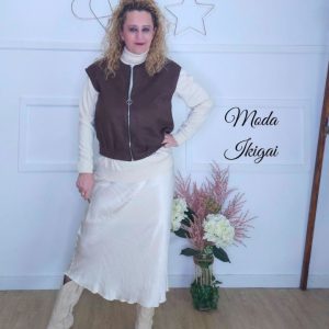 chaleco mujer abrigado