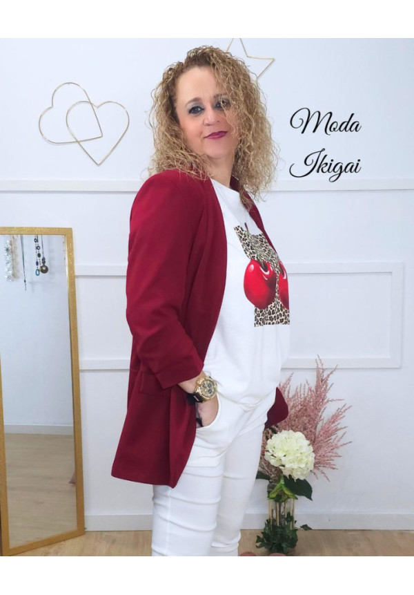 chaqueta elegante mujer