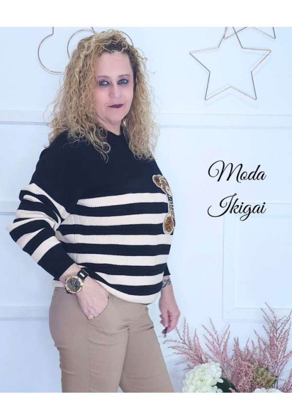 suéter casual mujer
