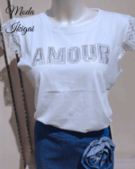 Camiseta blanca Amour
