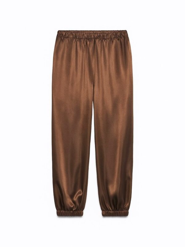 8067fdc83ef8ebf2020a74a50965bcc1 Pantalón bombacho satén - Imagen 2