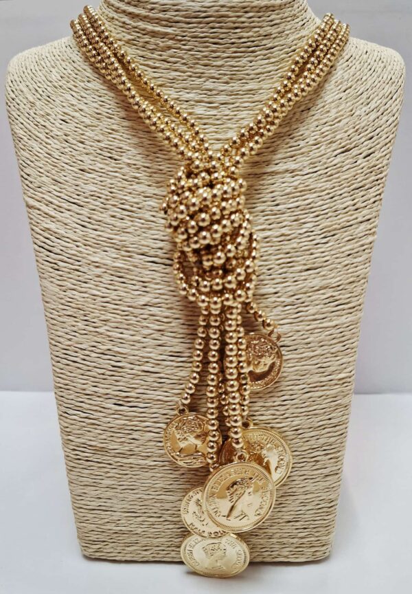 Collar mil monedas - Imagen 1