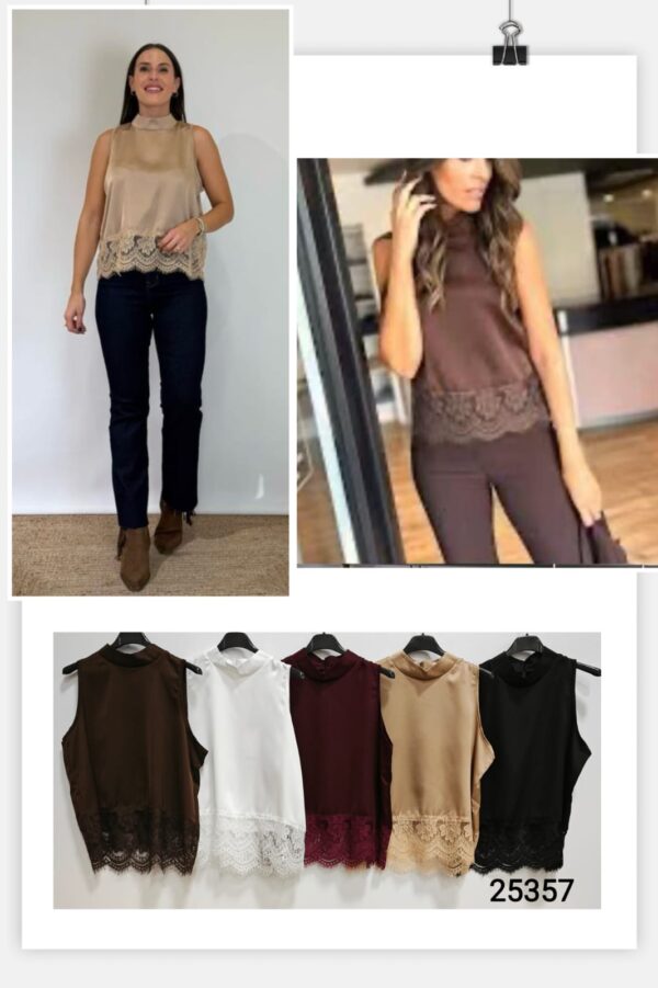 Imagen de WhatsApp 2025-10-16 a las 16.10.50_676655e4 Pantalón satén - Imagen 3