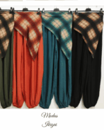 Pantalón bombacho satén - Imagen 3