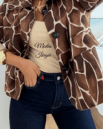 Chaqueta de antelina