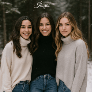 Suéter de cuello alto