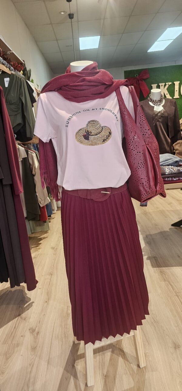 Bolso burdeos - Imagen 1