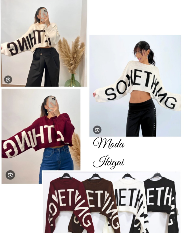 Suéter corto Polonia - Imagen 1