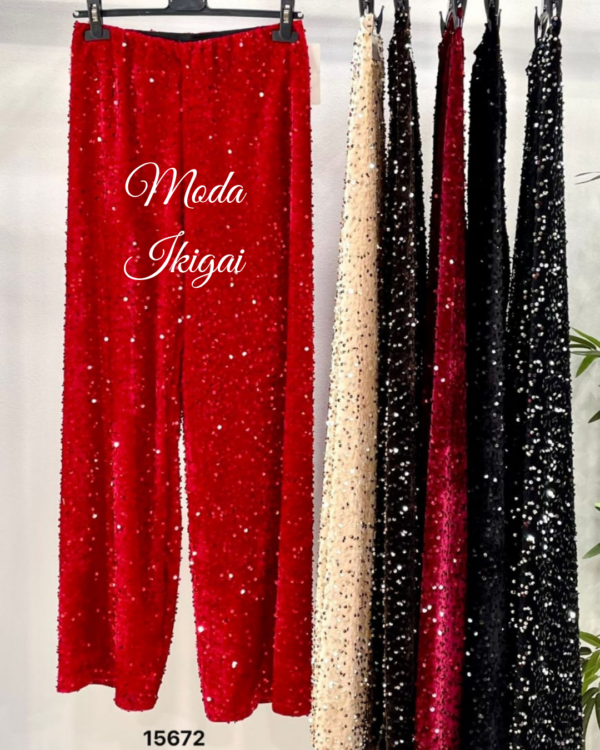 Pantalón lentejuelas - Imagen 1