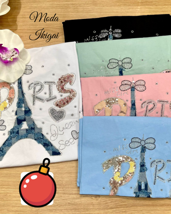 Camiseta Paris - Imagen 1