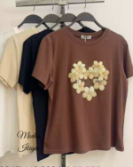 Camiseta flores