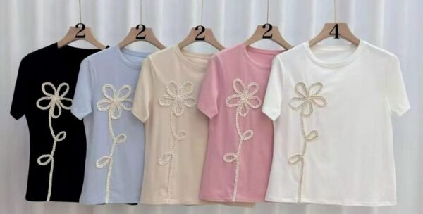 Camiseta Flor - Imagen 2