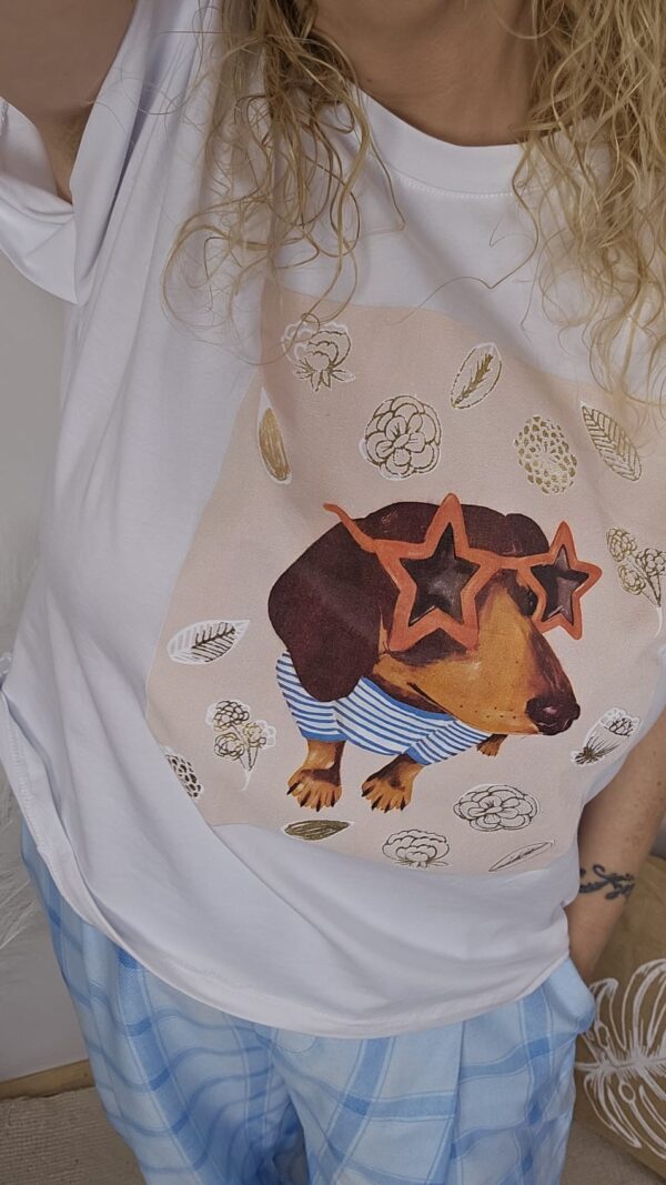 Camiseta salchicha - Imagen 1