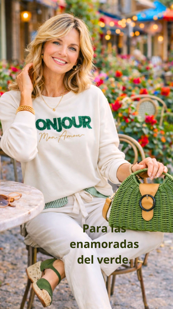 Suéter bonjour - Imagen 1