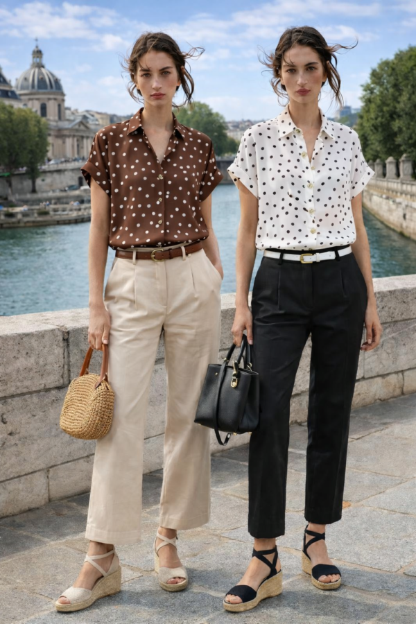 Camisa de lunares - Imagen 1